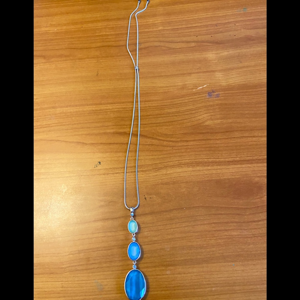LAST ONE!

Touchstone Crystal brand new adjustable pendant necklace. - Picture 2 of 4